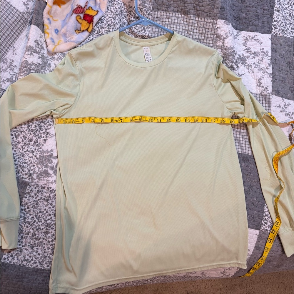 ZYIA Light Green Long Sleeve Top